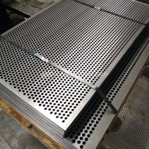 Perforated Metal Sheet For Security Door Stainless steel perforated sheet/panel/plate/mesh for filter Supplier